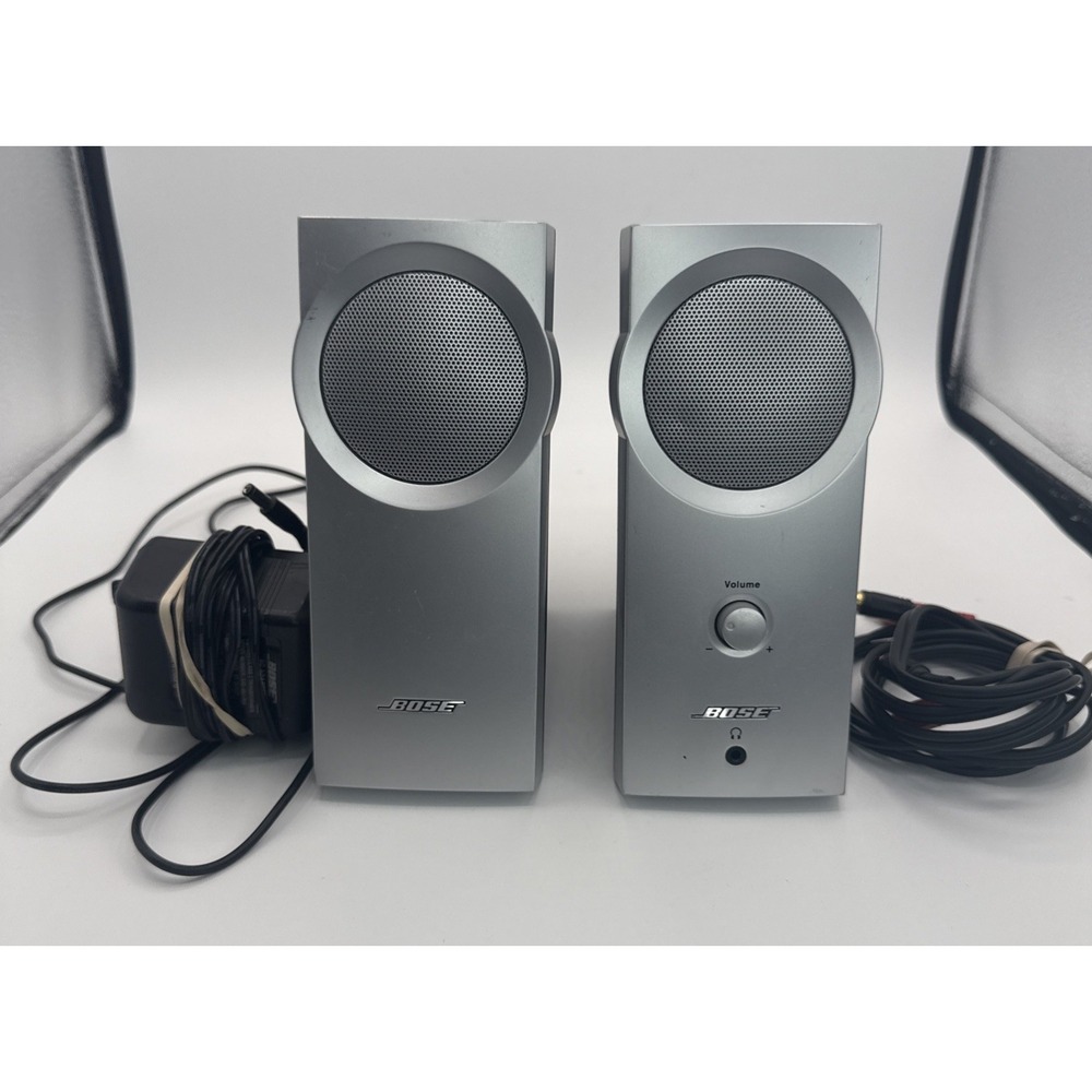 BOSE Companion 2 Series I Computer PC Laptop Multimedia Speakers(Tested)